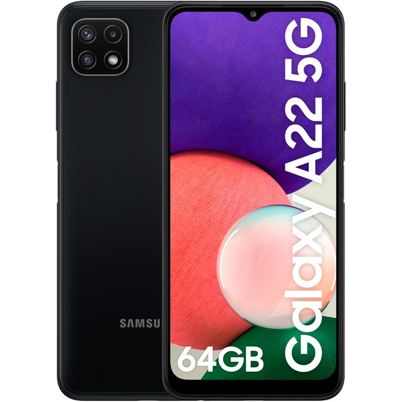 Telemovel Samsung Galaxy A22 4Gb/64Gb 5G Cinza Sm-A226B/Dsn