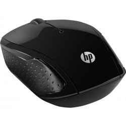 Rato Wireless Hp 200 Preto