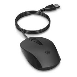 Rato C/Fios Usb Hp 150 Preto
