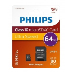 Cartao Memoria Philips 64Gb...